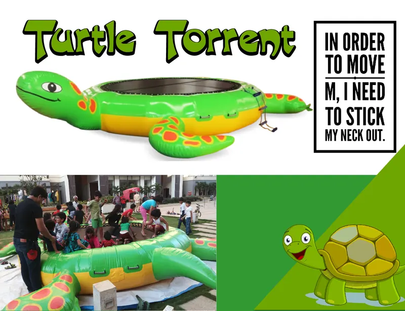Turtle Trampoline