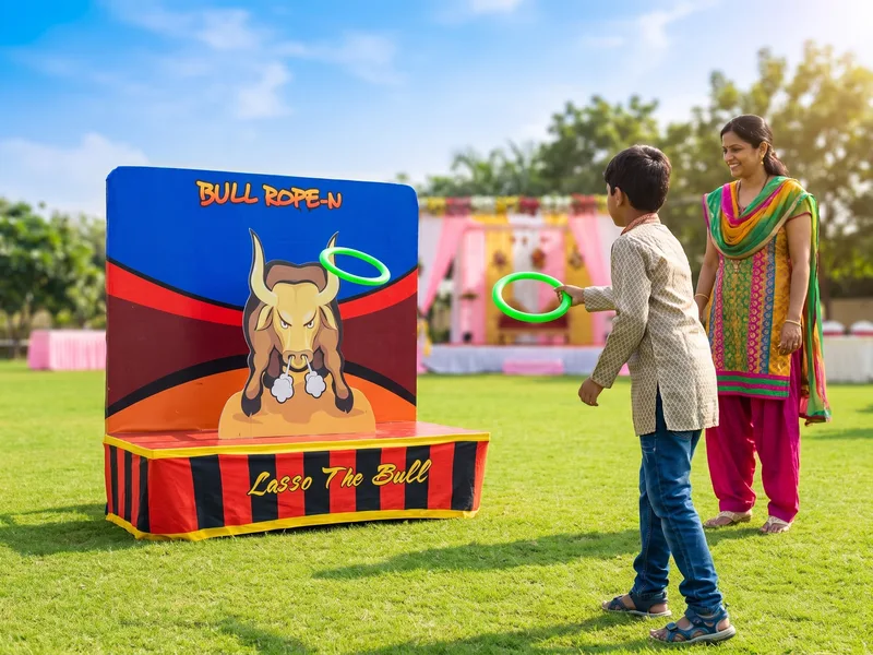 Bull Rope 'n' Ring Toss