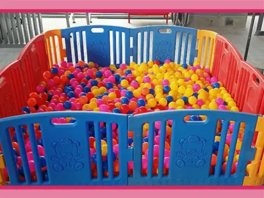 Ball Pool With Picket Fence
