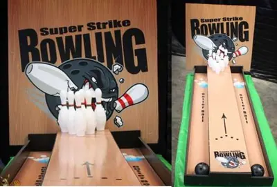 Wooden Bowling